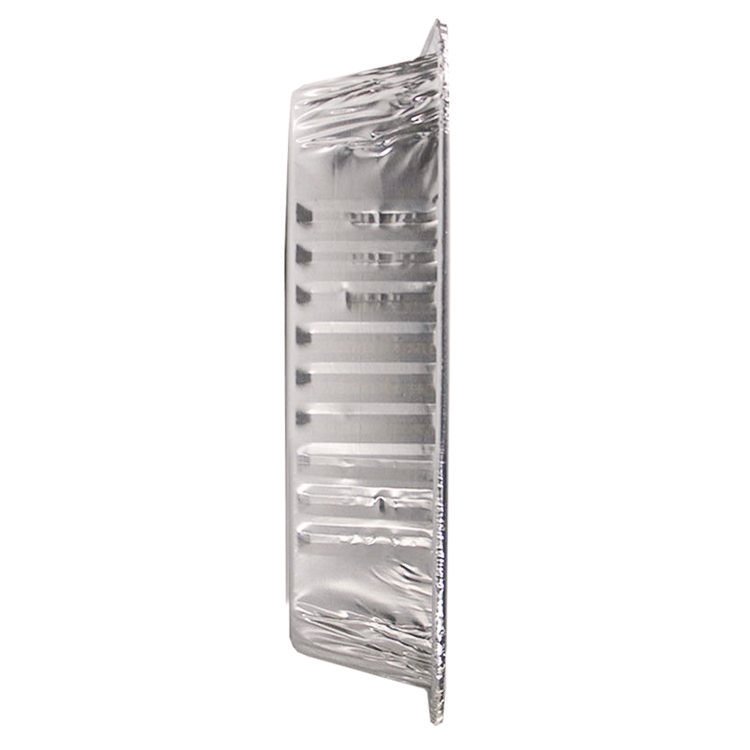 HFA 8" Square Cake Pan, 7.88 x 7.88 x 1.31, Silver, Aluminum, 500/Carton (HFA404835500)