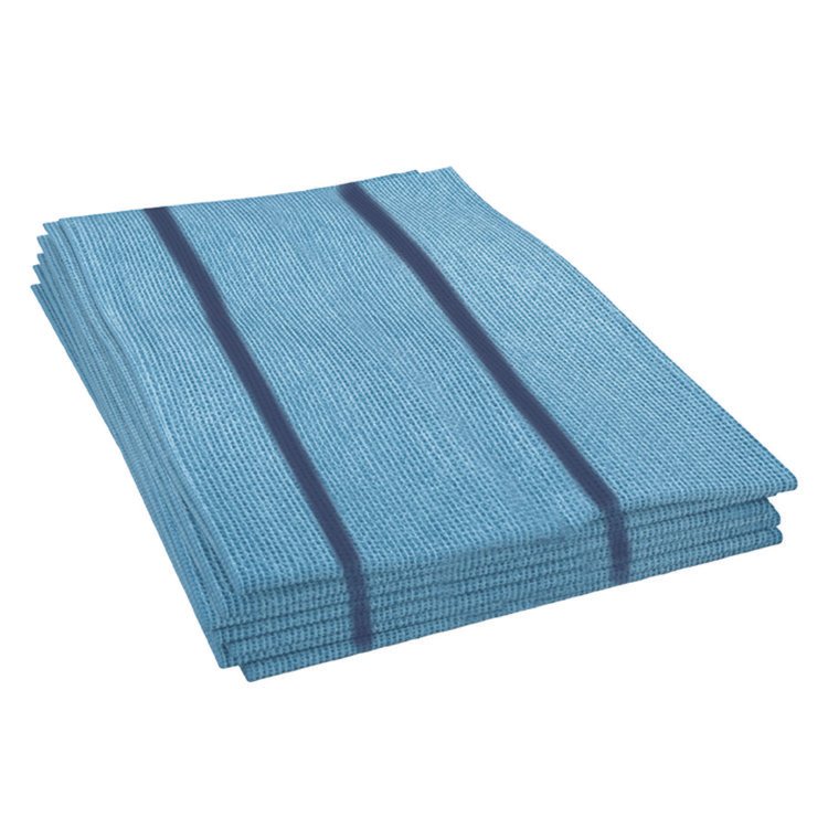BOARDWALK Antimicrobial Foodservice Wipers, 1-Ply, 12 x 21, Blue, 150/Carton (BWKFS150B)