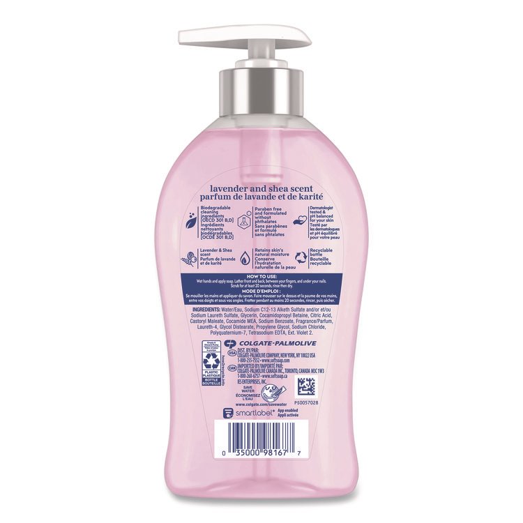 COLGATE PALMOLIVE, IPD. Antibacterial Hand Soap, Lavender and Shea Butter Scent, 11.25 oz (CPCUS07058A)
