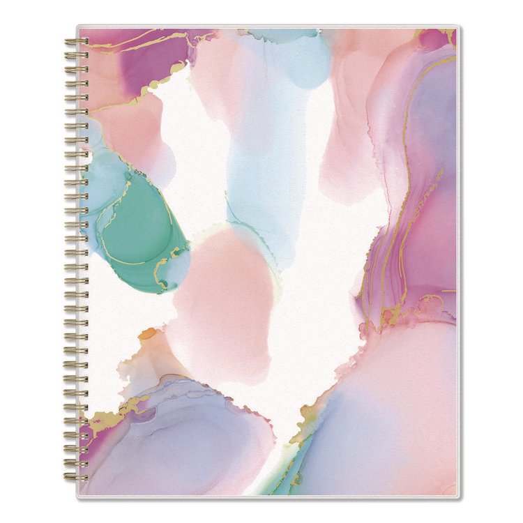 BLUE SKY Ashley G Multicolor Smoke Academic Weekly/Monthly Planner, 11" x 8.5", Multicolor Cover, 12-Month (Jul-Jun): 2025 to 2026 (BLS133681)