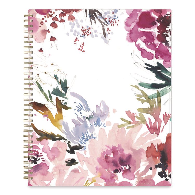 BLUE SKY Kelly Ventura Magenta Bloom Weekly/Monthly Planner, Floral Artwork, 11 x 8.5, Multicolor Cover, 12-Month (Jan to Dec): 2026 (BLS140945)