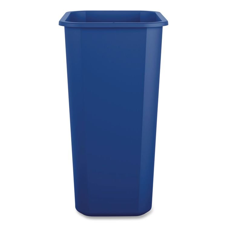 BOARDWALK Recycling Container, 10 gal, Polypropylene, Blue (BWK41QTRECYCLEB)