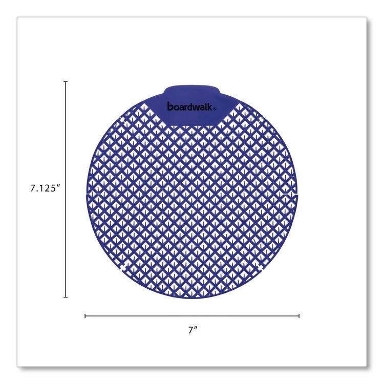 BOARDWALK Urinal Screen, Tutti Frutti Scent, Blue, 1.8 oz, Dozen (BWK1009)