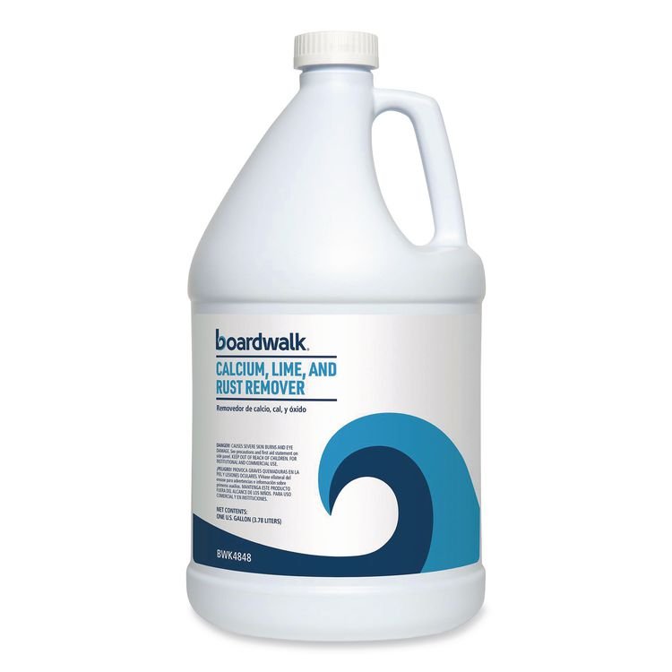 BOARDWALK Calcium, Lime and Rust Remover, 1 gal Bottle, 4/Carton (BWK4848)
