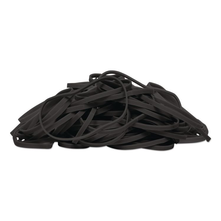 ALLIANCE RUBBER Advantage Classic Black Rubber Bands, Size 32, 0.04" Gauge, 1 lb Box, 700/Box (ALL57325)