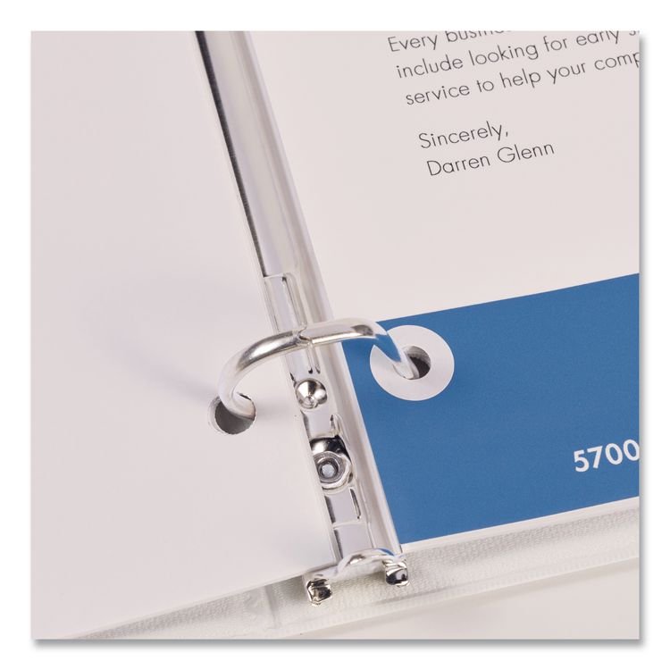 AVERY PRODUCTS CORPORATION Hole Reinforcement Labels, 0.25 dia, White, 560/Pack (AVE6734)