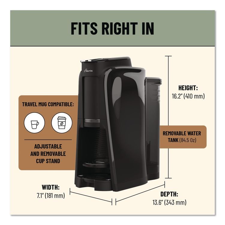 LAVAZZA Aroma Brewer, Black (LAV18001474)