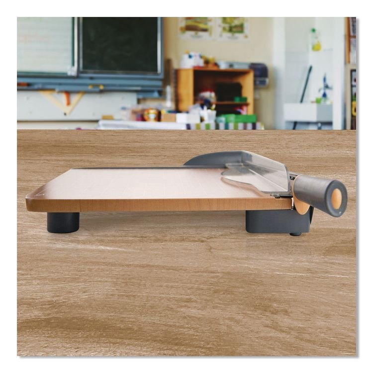 ACME UNITED CORPORATION TrimAir Guillotine Paper Cutter, 30 Sheets, 12" Cut Length, 14.13 x 20.25 (ACM15106)