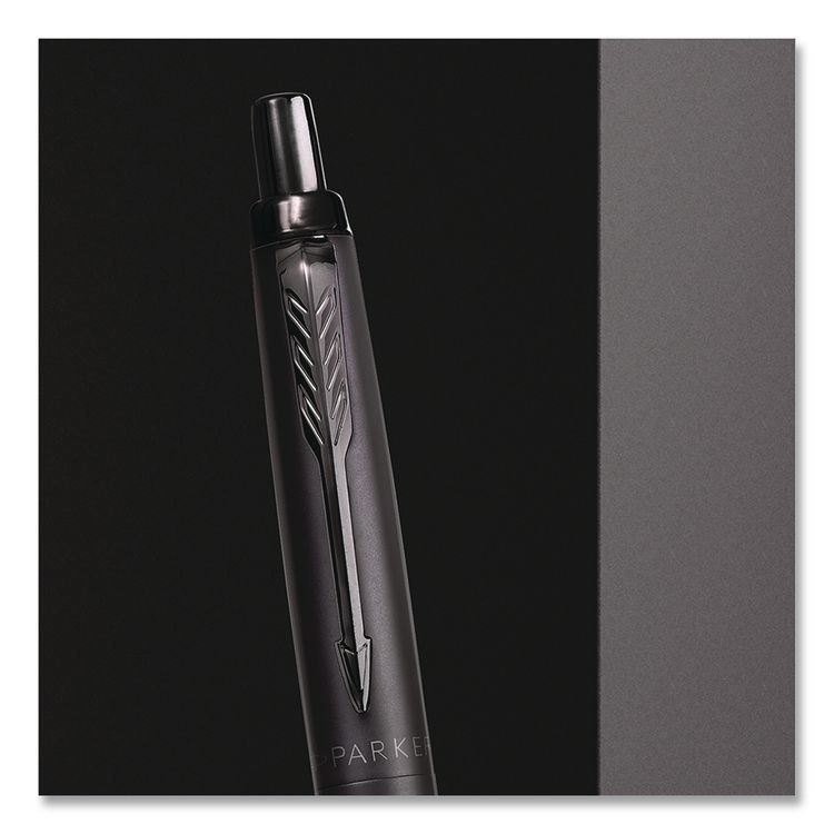 SANFORD Jotter XL Ballpoint Pen, Monochrome Collection, Retractable, Medium, Blue Ink, Matte Black Barrel (PAR2122753)