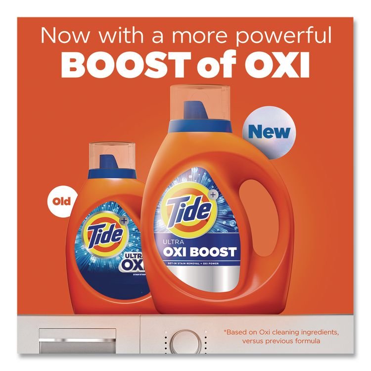 PROCTER & GAMBLE Ultra OXI Boost Laundry Detergent, HE Compatible, 117 oz Bottle (PGC17538)