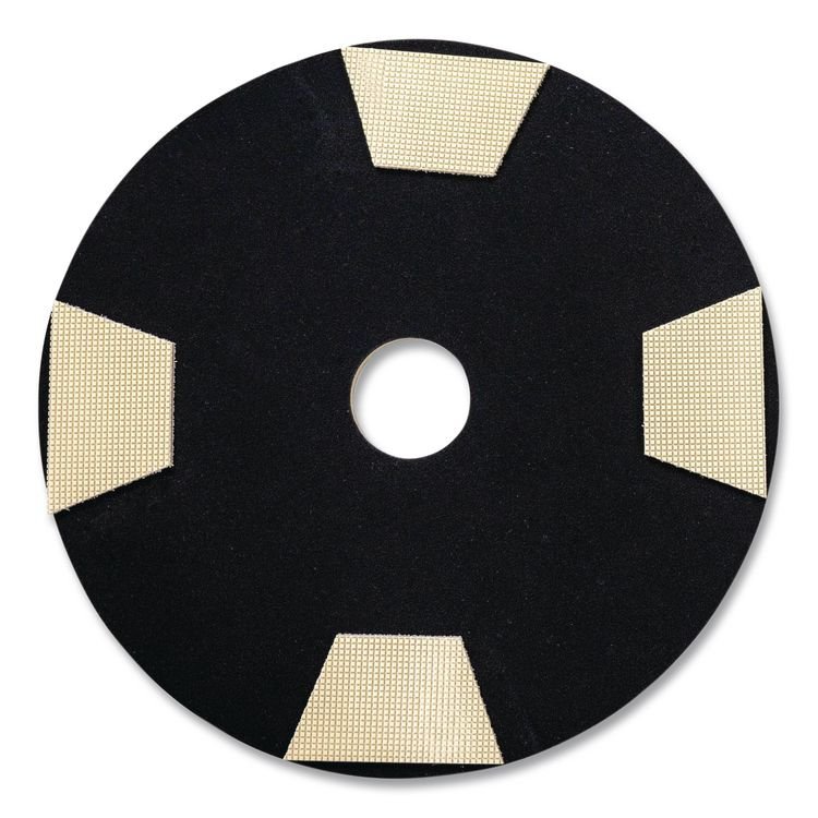 3M/COMMERCIAL TAPE DIV. Diamond TZ Abrasive Pads, 1.12 3 x 3, Red, 16/Carton (MMMTRIZTZRED4)