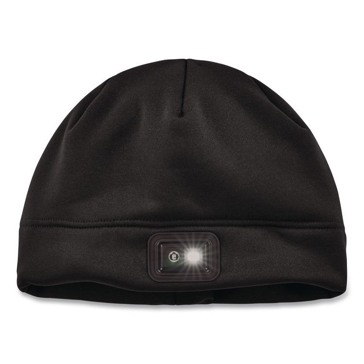 TENACIOUS HOLDINGS, . N-Ferno 6801 Winter Skull Cap with LED Rechargeable Light, Fleece, One Size Fits Most, Black (EGO16792)