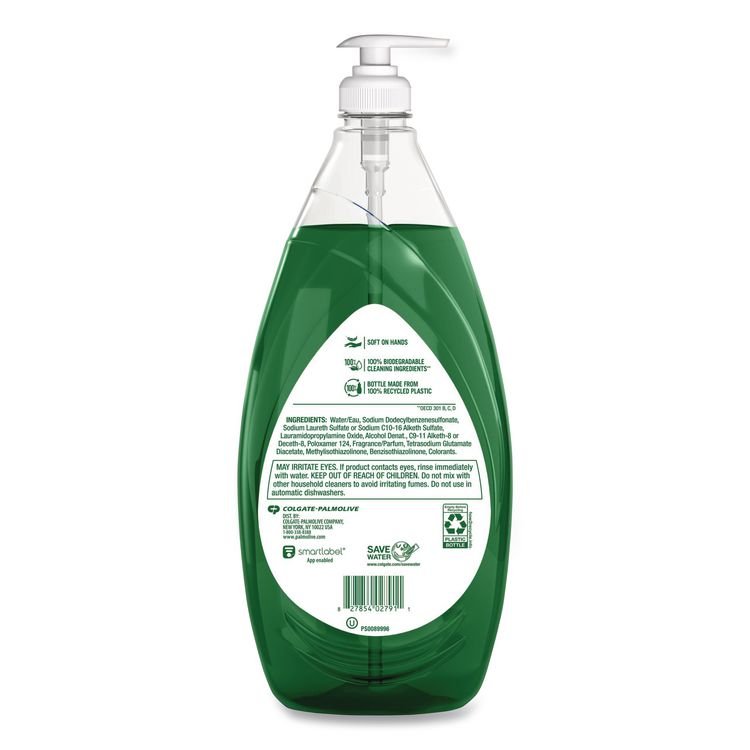 COLGATE PALMOLIVE, IPD. Dishwashing Liquid, Ultra Strength, Fresh Scent, 28 oz Bottle, 4/Carton (CPC61054595CT)