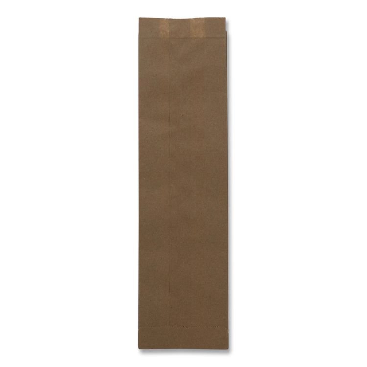 ROSS & WALLACE PAPER PRODUCTS, . Grocery Paper Bags, Merchandise Size, 35# Basis Weight, 4.5 x 2.5 x 16, Brown, 500/Bundle (BAG20332500)