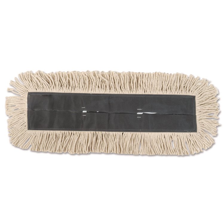 BOARDWALK Dust Mop Head, Disposable, 5 x 36, White, 6/Carton (BWKDD91536W)