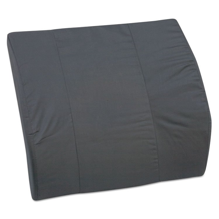 BRIGGS HEALTHCARE Lumbar Cushions, 14 x 3.88 x 13, Black (BGH55573010200)