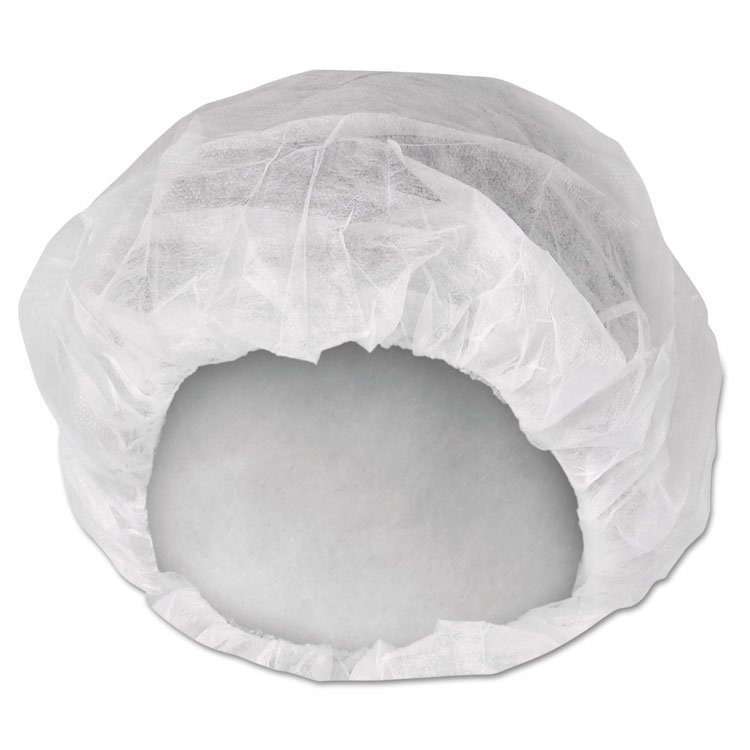 KIMBERLY-CLARK PROFESSIONAL A10 Bouffant Caps, Medium, White, 100/Pack, 10 Packs/Carton (ANS36850)