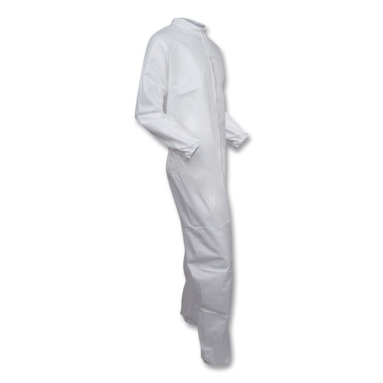 KIMBERLY-CLARK PROFESSIONAL A40 Coveralls, 4X-Large, White, 25/Carton (ANS44307)