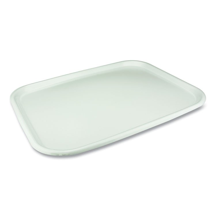 PACTIV EVERGREEN CORPORATION Laminated Foam Serving Tray, 18 x 14 x 0.91, White, 100/Carton (PCT0TK10136)