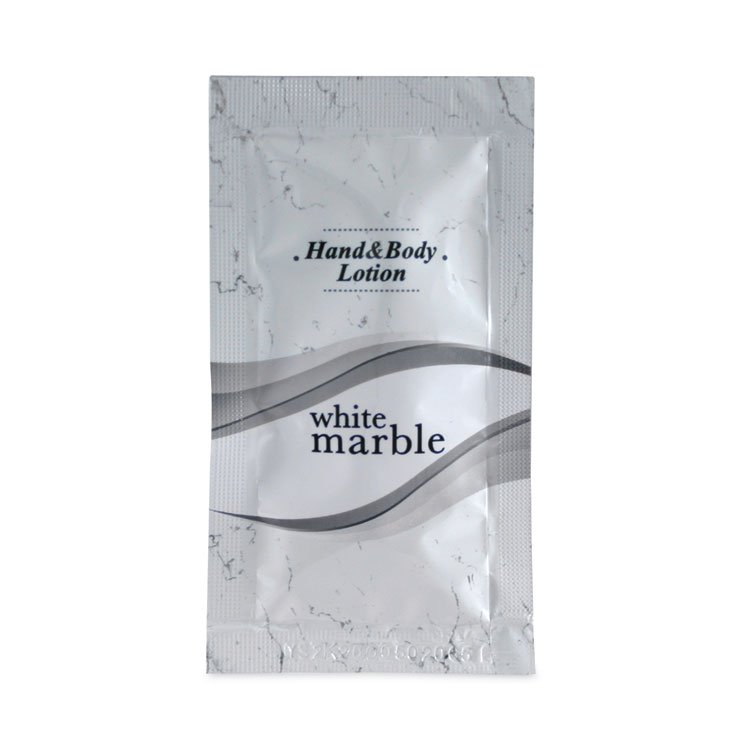 TRANSMACRO AMENITIES Hand and Body Lotion, 0.25 oz Packet, 500/Carton (DIA22750)