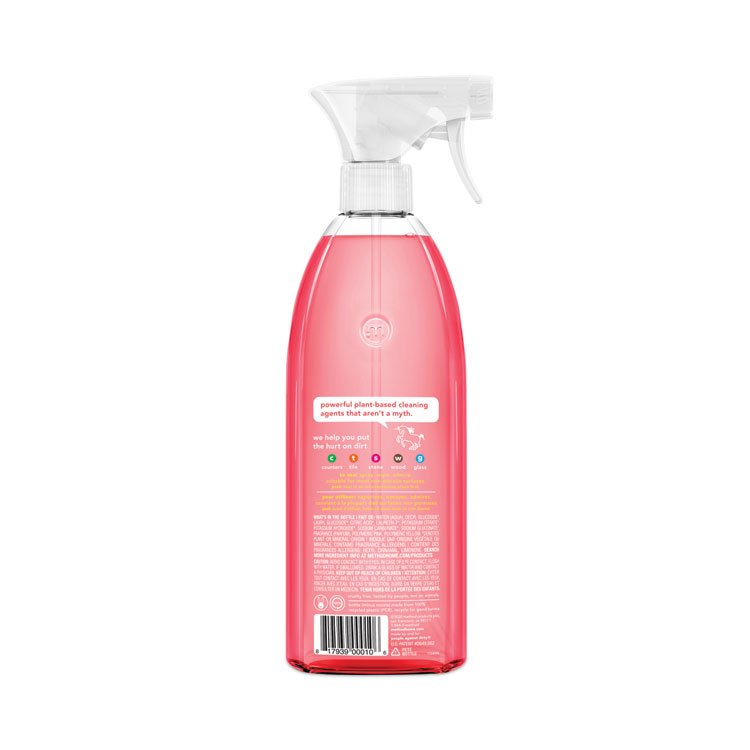 METHOD PRODUCTS . All Surface Cleaner, Pink Grapefruit, 28 oz Spray Bottle, 8/Carton (MTH377544CT)