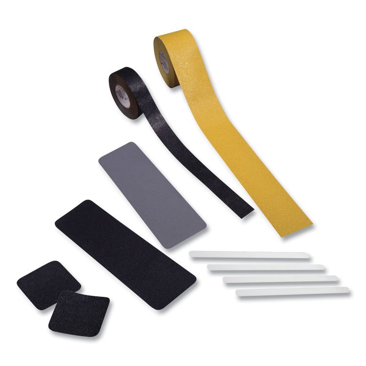 3M/COMMERCIAL TAPE DIV. Safety-Walk General Purpose Tread Rolls, 1" x 60 ft, Black, 4/Carton (MMM19220)