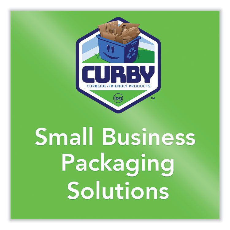 INTERTAPE POLYMER GROUP Curby Mailer Self-Sealing Recyclable Mailer, Paper Padding, Self-Adhesive, #5, 11.38 x 15.5, 30/Carton (IPGCBML5C)
